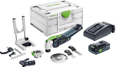 Festool OSC 18 HPC 4.0 Ensemble d'œufs Outil multifonction oscillant sans fil Vecturo - 576593