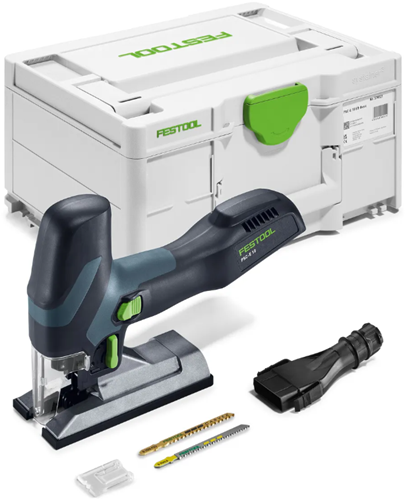 Scie sauteuse pendulaire sans fil Festool psc-e 18 eb-basic | sans piles ni chargeur - 578521
