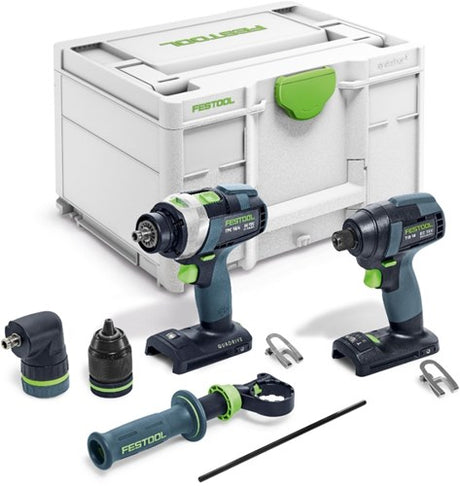 Festool tid 18 basic-set tpc 18 accu slagschroevendraaier | zonder accu's en lader - 578833