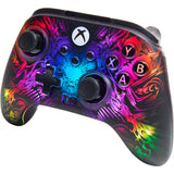 Manette sans fil Powera Fusion Pro pour Xbox Series X|S avec Lumectra (noir, RVB, Xbox Series X|S, Xbox One, PC)
