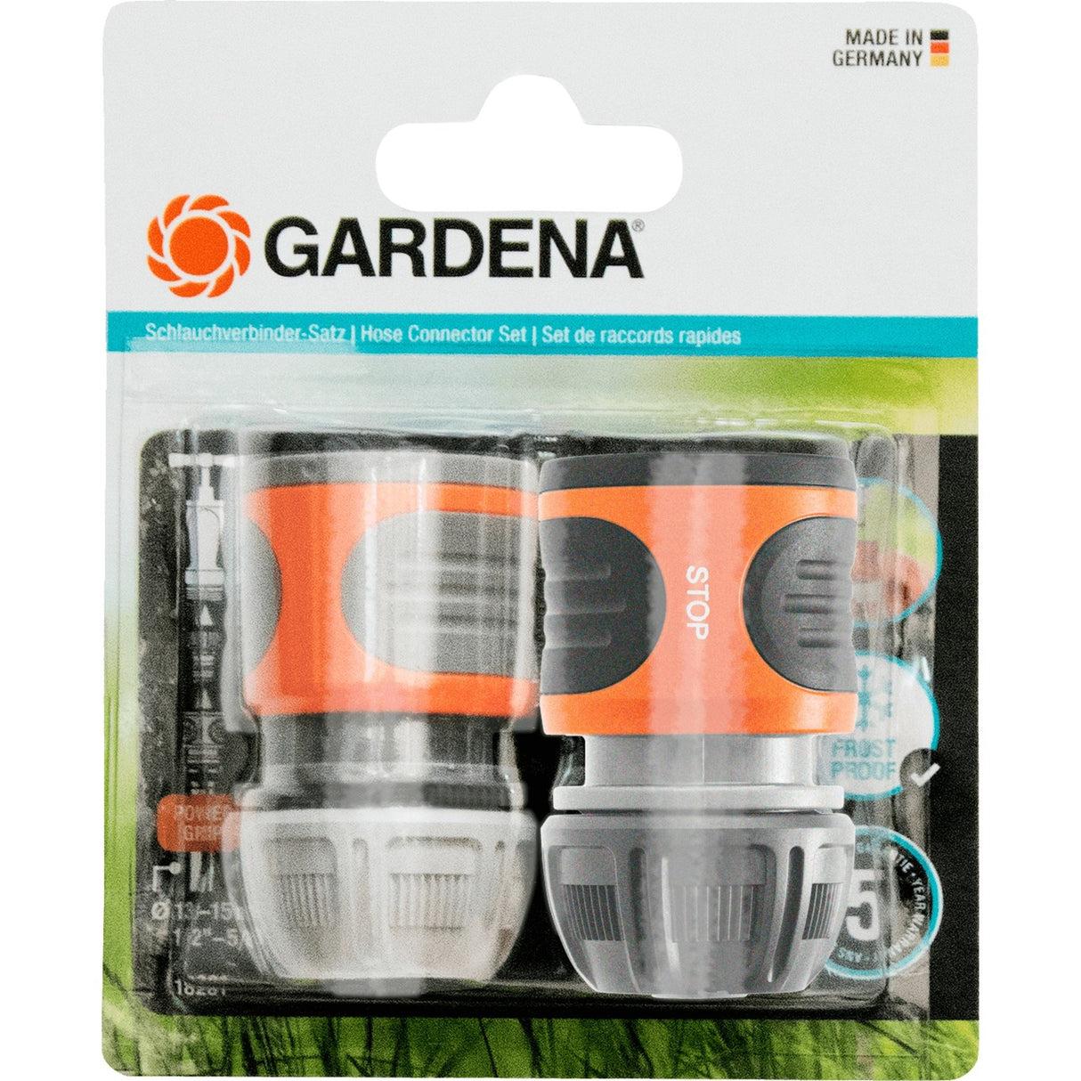 Gardena Gardena Hose Connection Set 1 2 5 8