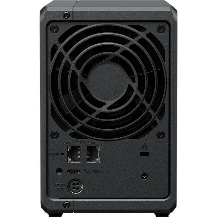 Synology diskstation ds725+ nas (noir, 2x LAN, USB-A 3.2 (5 Gbit s))