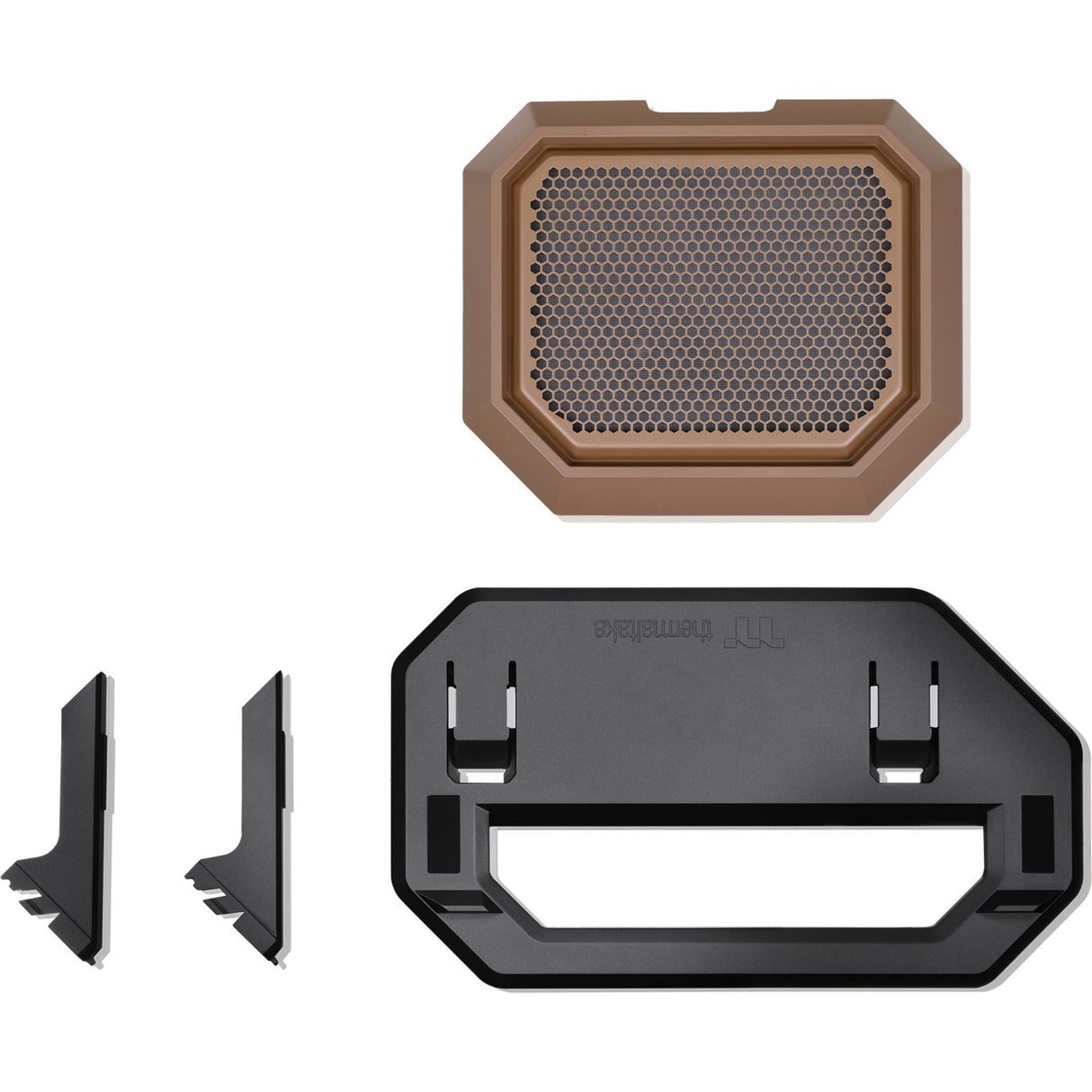 Kit de support de châssis Thermaltake pour le sable de gravier tower 300 (marron noir, pour installation horizontale)