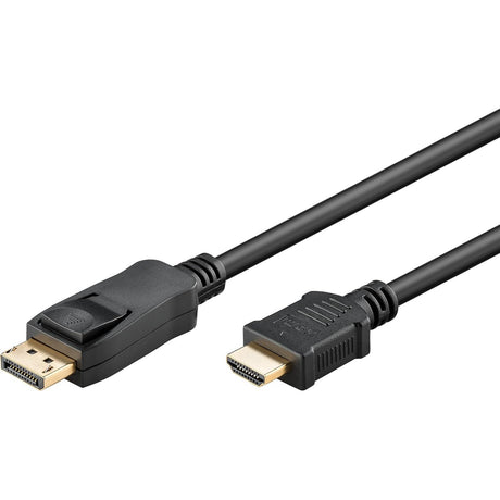 Câble de connexion Goobay displayport 1.2 vers hdmi 2.0, 2 m (noir)