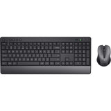 Trust trezo confort ensemble clavier et souris sans fil ensemble de bureau (noir, disposition américaine (qwerty), 100%)