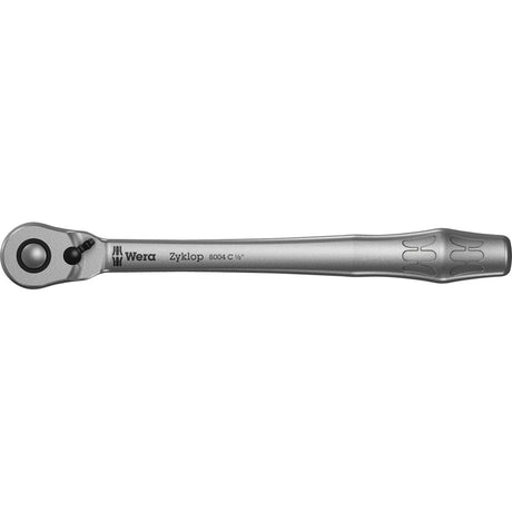 Cliquet métallique Wera 8004 b zyklop avec cliquet de commutation avec entraînement 3 8, 3 8 pouces x 222,0 mm - 1 pièce(s) - 05004034001