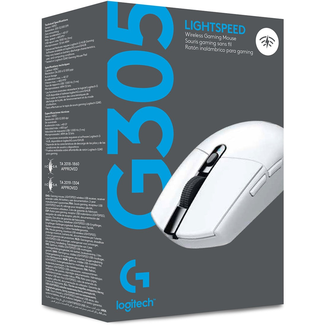 Souris de jeu sans fil Logitech G305 LIGHTSPEED