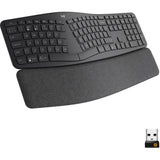 Clavier ergonomique Logitech k860 (noir, 100 %, Bluetooth, iso international américain)