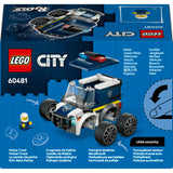 Lego city brick monte 60481 véhicules voiture de police | 2 pièces