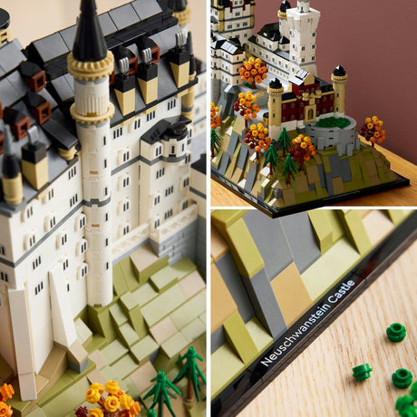 Ensemble de collection Lego ® architecture Château de Neuschwanstein - 21063