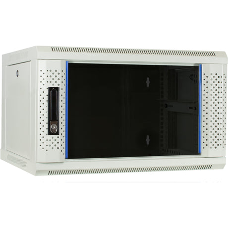 DSI DSI 6U Armoire murale blanche avec porte en verre DS6406W