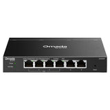 Tp-link omada es206gp switch (zwart, 4x poe+)