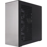 Boîtier tour midi Arctic xtender vg (noir | 2x USB-A | 1x USB-C | RVB | verre trempé)