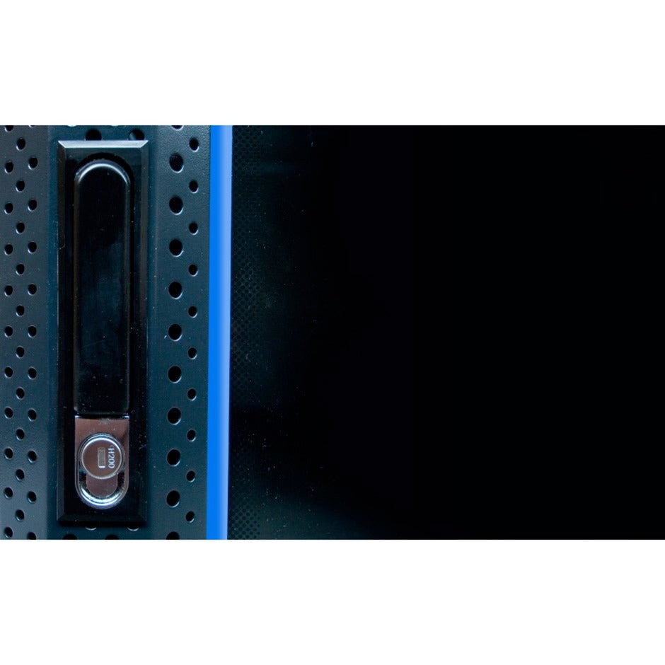DSI DSI 10 pouces 9 heures Armoire de serveur avec porte en verre