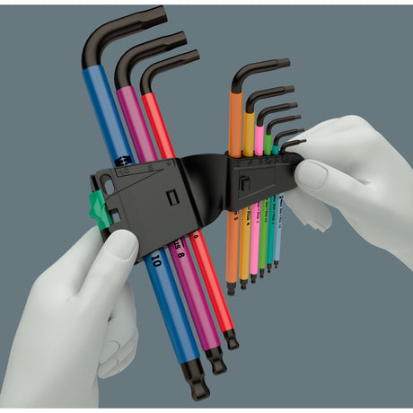 WAA 950 9 HEX-PLUS MULTICOLOUR 1 SIFT KEYS SET, METR