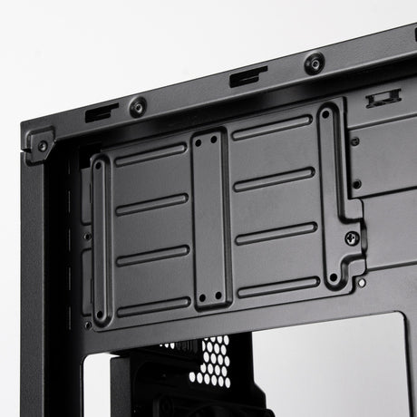 Boîtier mini tour Silverstone CS382 (noir | 2x USB-A | 1x USB-C)