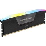 Corsair vengeance rgb 32 gb ddr5-6000 (2x 16 gb) werkgeheugen (zwart, cmh32gx5m2d6000z38, xmp, expo)