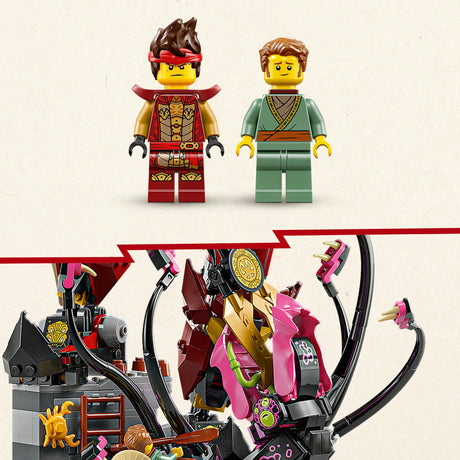 Lego 71846 Ninjago le robot chevalier du feu