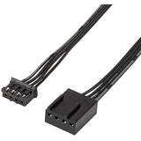 Ventilateur de boîtier Silverstone shark force 120 (noir, 120 x 120 x 25 mm, pwm)
