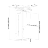 NEOMOUNTS PC OFFICE TEUN NM-CPU100BLACK