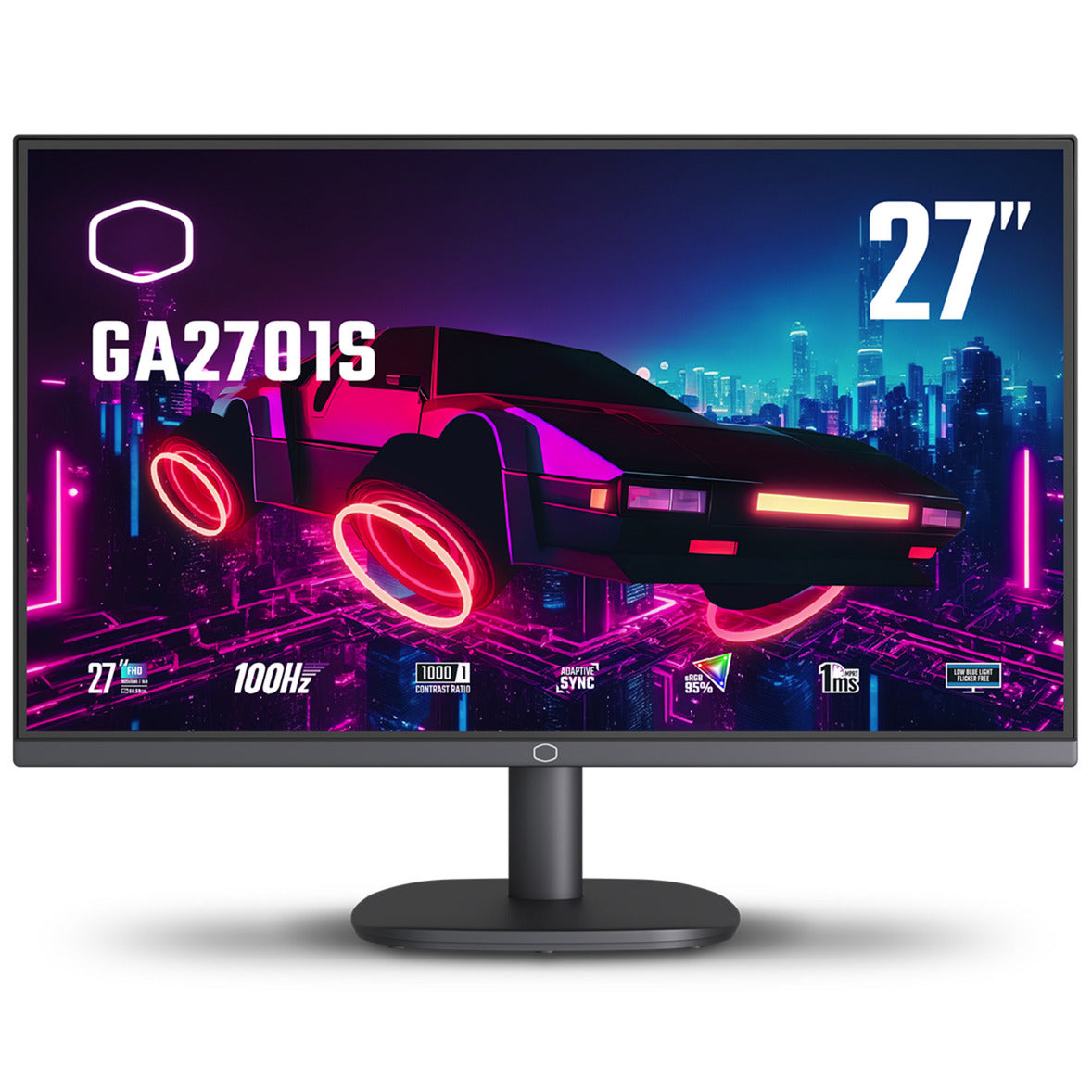 Moniteur de jeu Cooler master ga2701s 27 (noir, 100 Hz, VGA, HDMI)