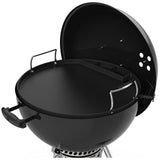 Weber full-size plancha - voor houtskoolbarbecues 57 cm grillplaat (zwart)