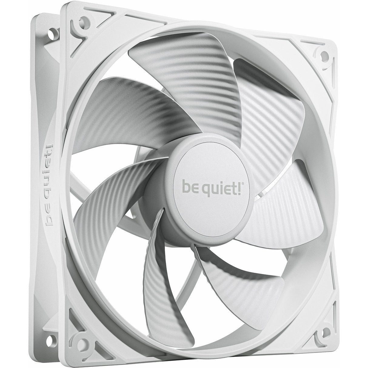 Soyez silencieux! pure ailes 3 ventilateurs de boîtier inversés (blanc, 3 pièces, 120 x 120 x 25 mm, pwm)