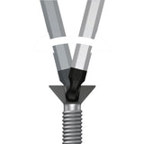 Wera jeu de clés allen 950 9 hex-plus 1 (chromé, 9 pièces, 1,5 mm à 10 mm)