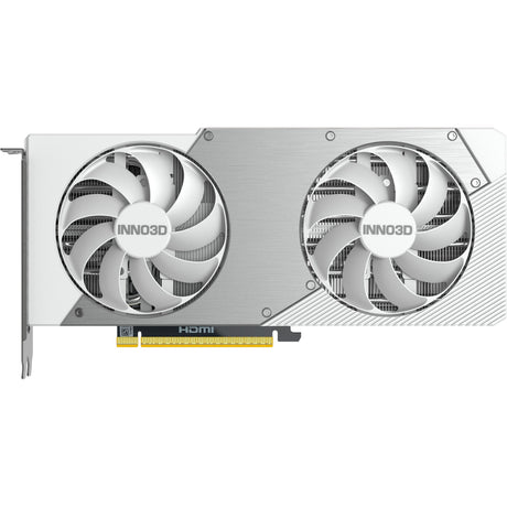Carte graphique Inno3d geforce rtx 5070 twin x2 oc blanche (blanc, dlss 4, 3x display port, 1x hdmi 2.1)