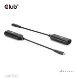 Adaptateur Ethernet M-F Club 3D USB-C vers RJ45 5 Gbit/s (noir)