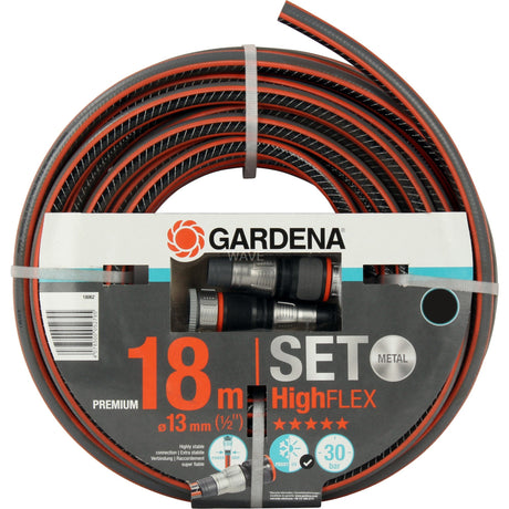 Tuyau Gardena confort highflex 13 mm (1 2 ) (gris orange, 18062-20, 18 m)