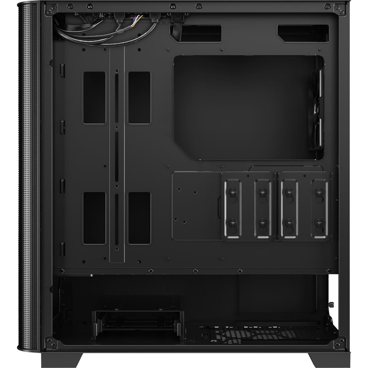 Boîtier tour midi noir Sharkoon m30 (noir | 2x USB-A | 1x USB-C)