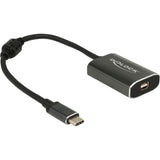 Dellock USB-C (mâle)> Mini Displayport (femme) avec PD FU