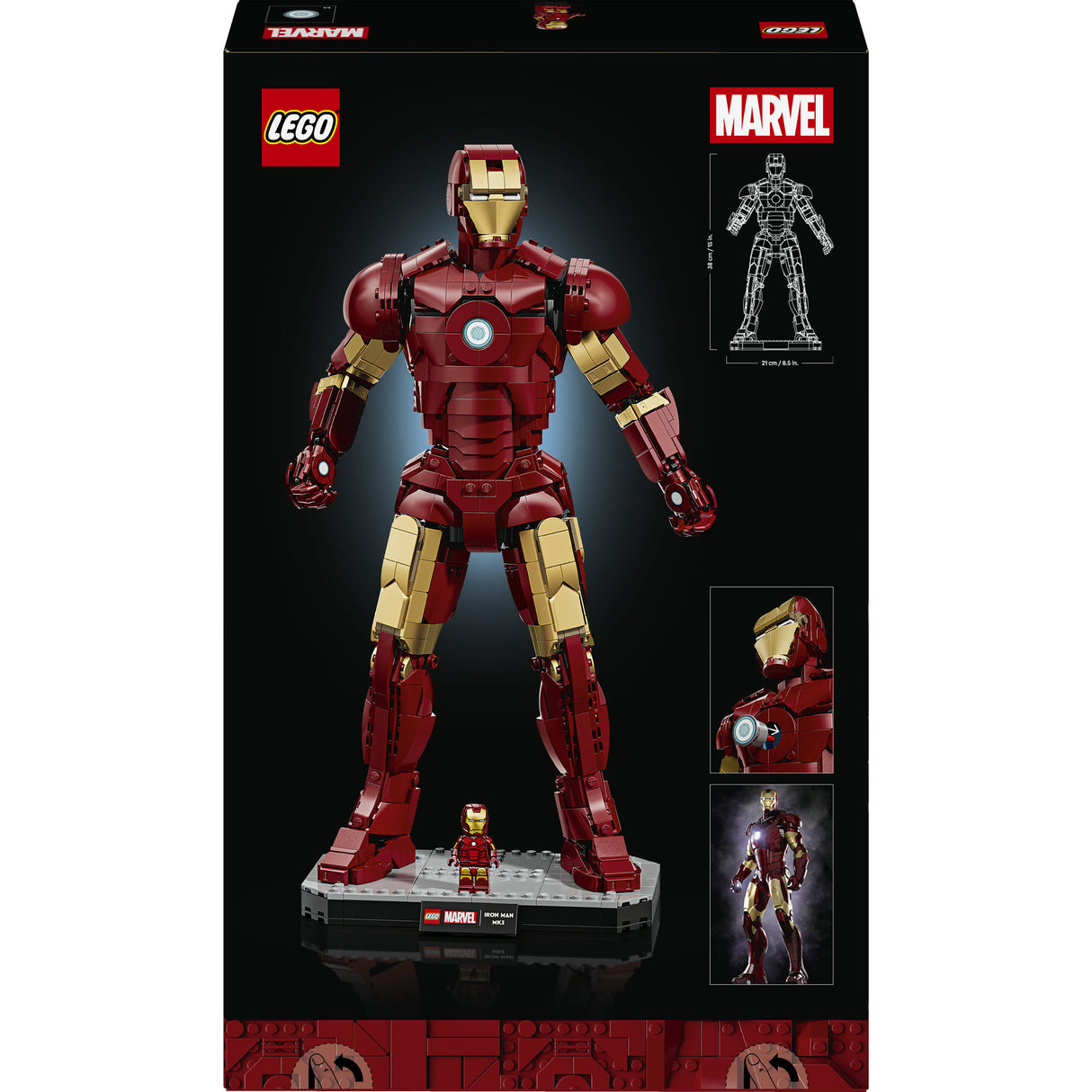 Lego super héros 76344 Marvel Iron Man Mark 3 édition collector