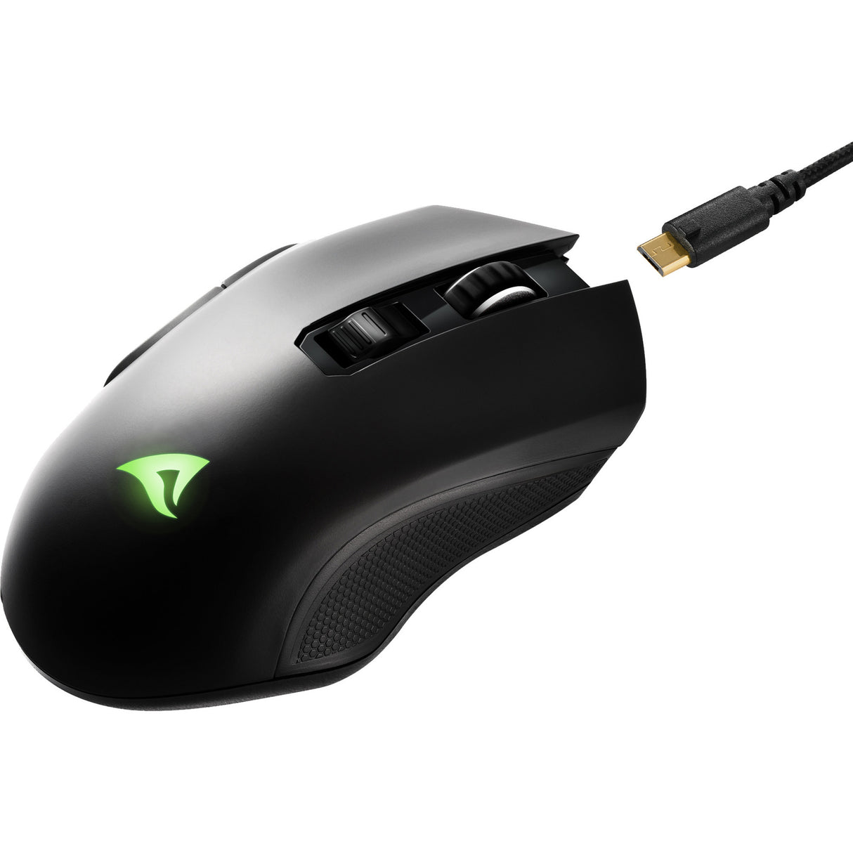 Souris de jeu Sharkoon Skiller sgm30w (noir, 600 - 6000 dpi, RVB, USB 2,4 GHz)