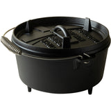 La poêle de cuisson du kit de démarrage du moulin à vent (noir)