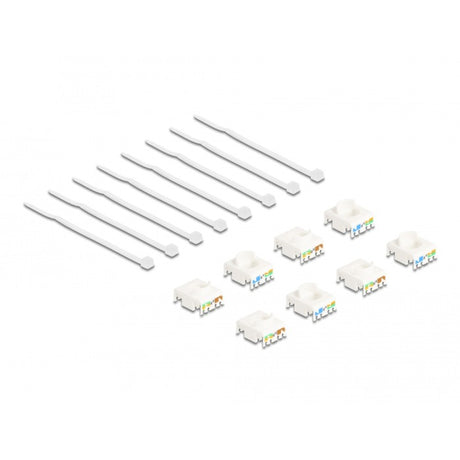 Module Dellock Keystone RJ45 Jack à LSA Cat 6A Tolfree