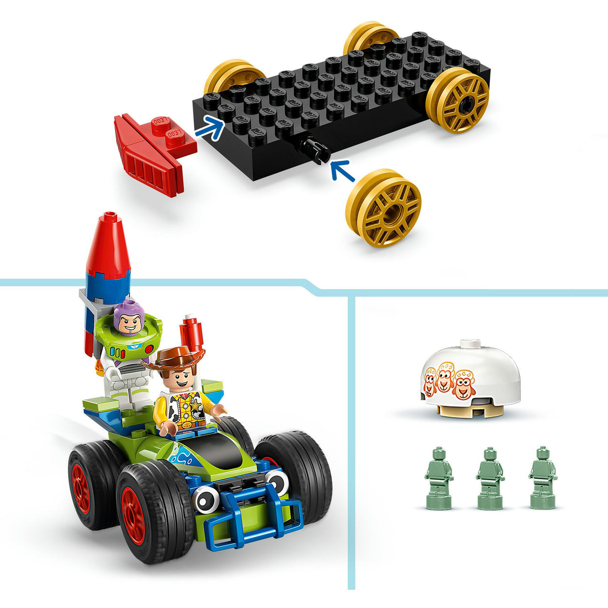 Lego Disney 43264 Toy Story Celebration Train Voiture RC