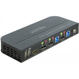 Delock displayport 1.4 commutateur kvm 8k 30hz avec USB 3.0 et commutateur kvm audio