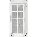 Thermaltake s370 ws snow midi tower behuizing (wit | 2x usb-a | 1x usb-c | tempered glass)