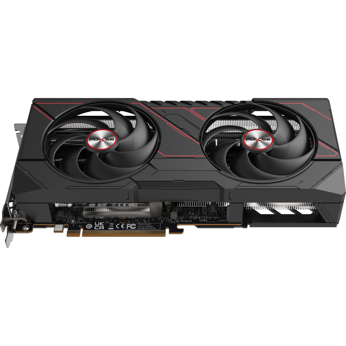 Carte graphique Sapphire Radeon RX 9070 Pulse (noir, 2x display port, 2x HDMI, RDNA4)