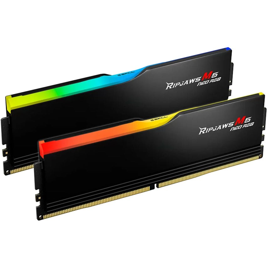 Kit RAM G.skill 64 Go DDR5-6000 (2x 32 Go) (noir, Ripjaws M5 Neo, AMD Expo)