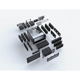 Silverstone rm61-312, rack, boîtier de serveur (noir | 6u)