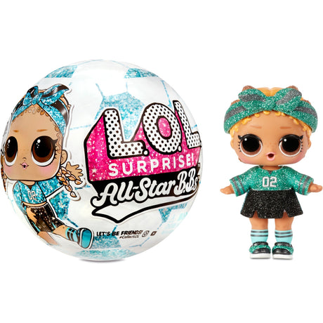 Mga divertissement mdr surprendre! poupée de football all star b.b.s série 3 (produit d'assortiment)