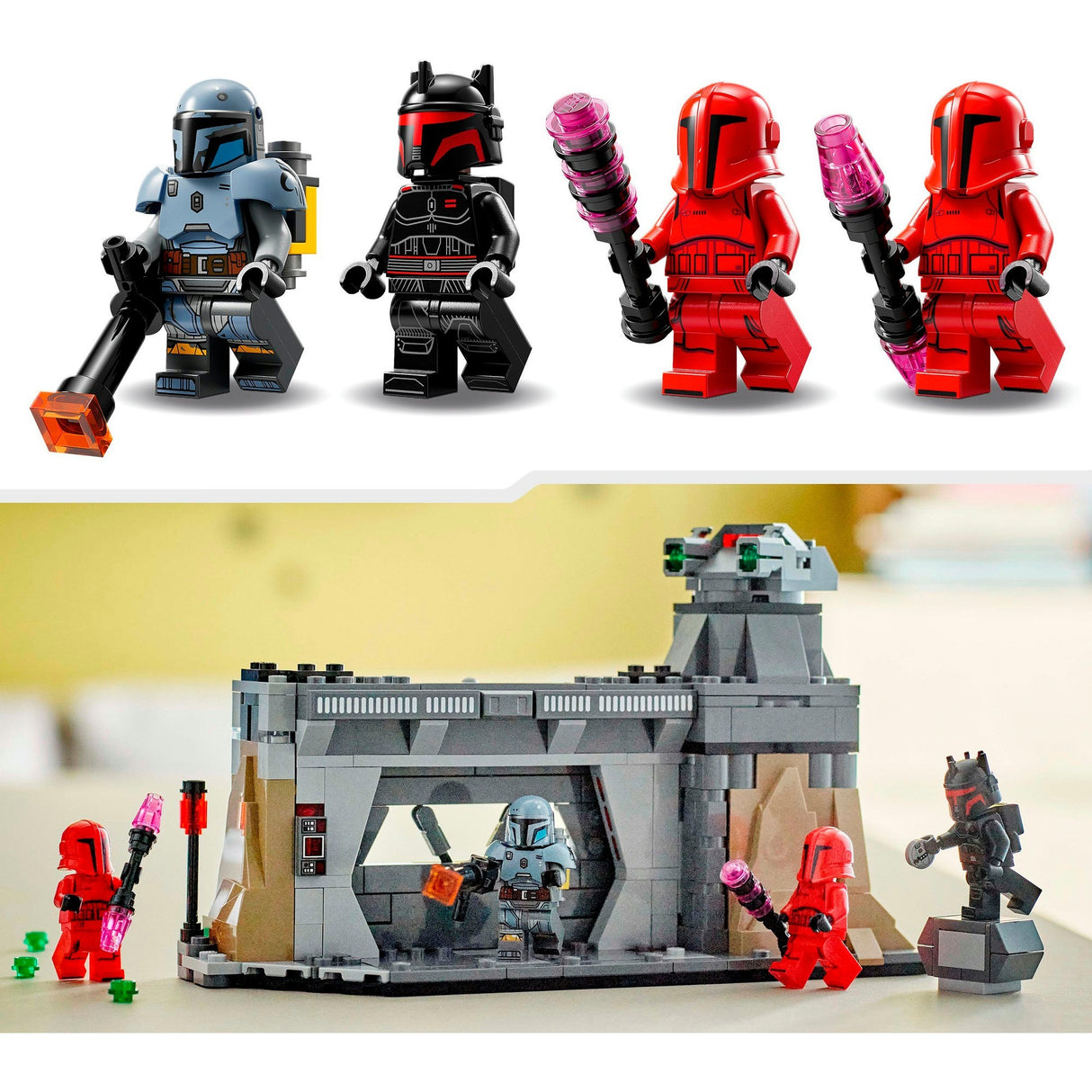 Lego Star Wars 75386 Paz Vizsla et Moff Gideon Duel