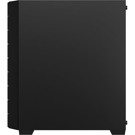 Boîtier tour midi hexagonal Sharkoon rgb (noir | 2x usb-a | 1x usb-c | rgb | verre trempé)