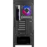 Boîtier mini tour Silverstone lucid 05 (noir | 2x USB-A | 1x USB-C | RVB | verre trempé)