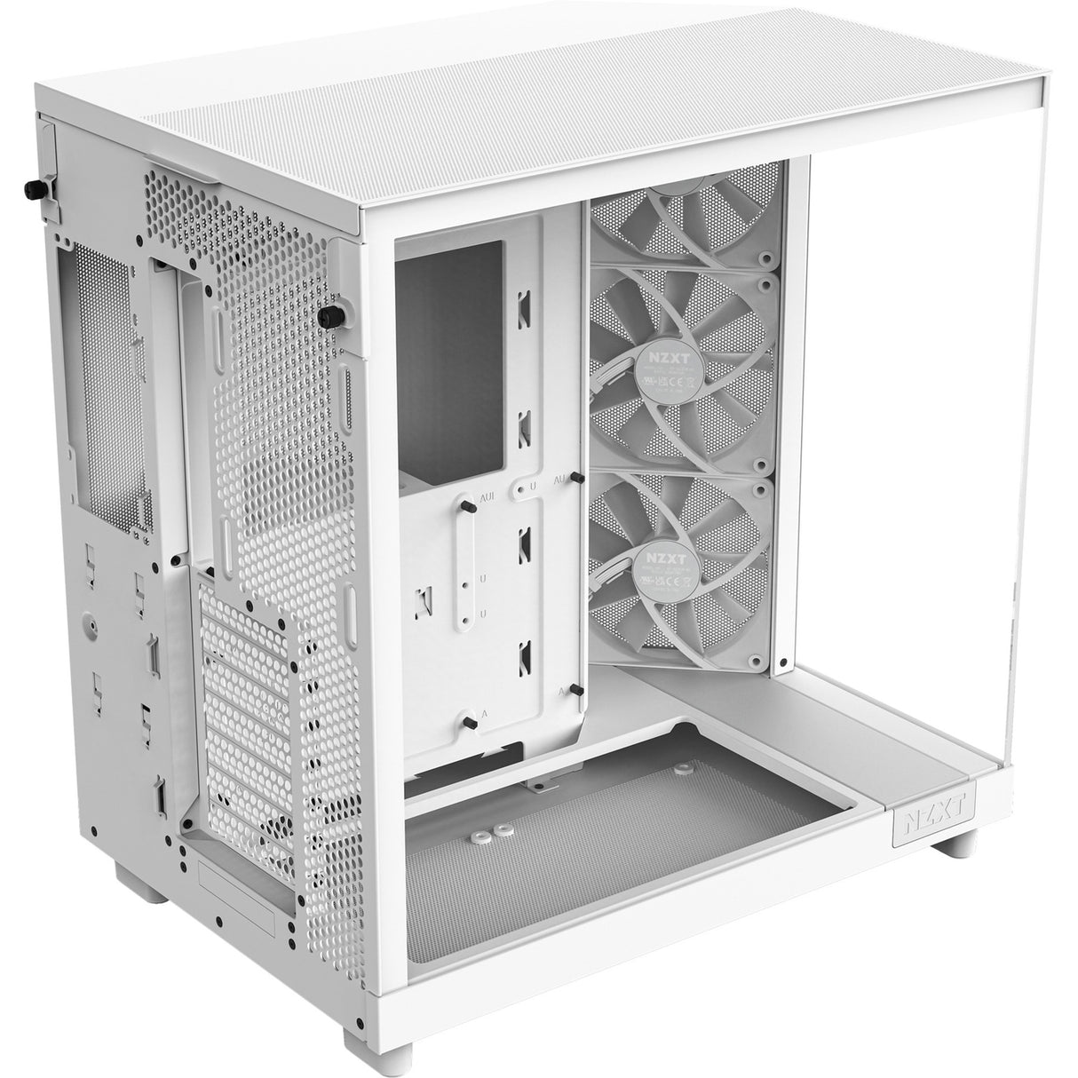 Boîtier tour midi Nzxt h6 flow (blanc | 2x USB-A | 1x USB-C | verre trempé)