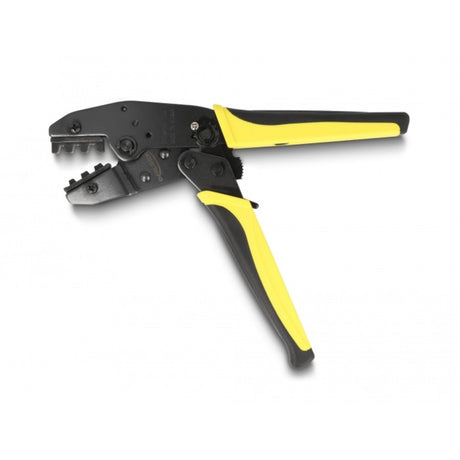 Delock outil de sertissage pour fiche dl4 2,5 - 6 mm² pince à sertir (jaune noir)