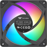 Thermaltake ct120 ex reverse argb sync pc cooling fan (3-fan pack) case fans (zwart, 3 stuks, 120 x 120 x 25 mm, pwm)